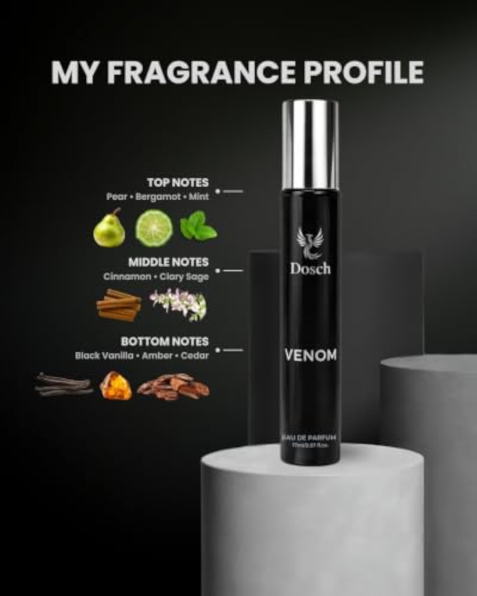 Venom & Secret Crush Perfume Combo 2 x 17ml, Premium Gift Set